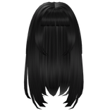 Black long hair
