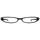 black low siren office y2k glasses