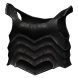 Black Medieval Knight Chestplate