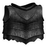 Black Medieval Knight Chestplate