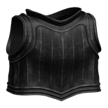 Black Medieval Knight Chestplate