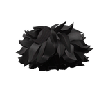 Black Messy Curly Hair