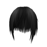 Black Messy Long Hair 23.0