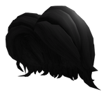 Black Middle Part Haircut 