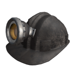 Black Miner's Hard Hat