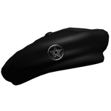 Black Moe Emo Vkei Pentagram Beret