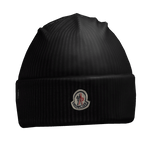 Black Monclear Beanie (ADJUSTABLE)