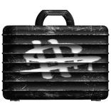 Black Money Spray Paint Grunge Suitcase