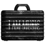 Black Music Carti Spray Paint Grunge Suitcase