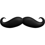 Black mustache