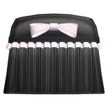 ♡ Black n Pink Dress w Ruffles