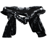 Black And White Stringy Scarf 1.0