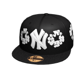 Black NY Denim Tears Tilted Fitted Cap