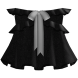 † : black off shoulder gothic doll lace dress 3.0