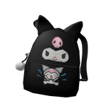 Black Off-Shoulder Kuromi Backpack