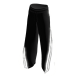 Black Oversized Sweatpants/White Glow[2AM]