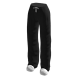 black pajamas with slippers