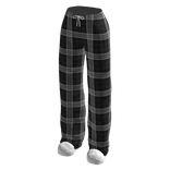 black pajamas with slippers
