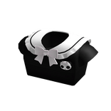 ♡ black panda sailor top