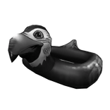 Black Parrot Floatie