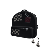 Black Patchwork Backpack - 3.0