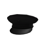 Black Peaked Cap