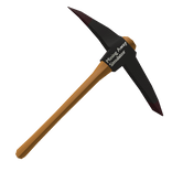 Black Pickaxe from Mining Away Sim!