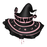 Black Pink Enchanted Mindweaver Hat