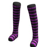 Black Pink | Leg Warmers Thigh High Socks
