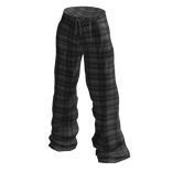 Black Plaid Flannel Pajamas