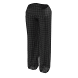 Black Plaid Pajama Pants