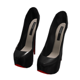 ☆ black platform high heels