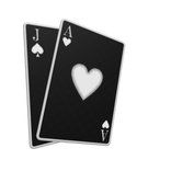 Black Playing Cards (shoulder)