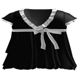 ♡ black pretty little gothic doll dress