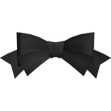 black princess hairbow