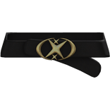 Black Punk Belt w/ Metal Star 