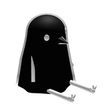 Black Punpun Plushie (Left)