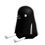 Black Punpun Plushie (Right)