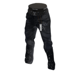 Black Purple Jeans LV Belt 