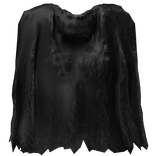 Black Raging Wolf Cape