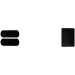 black realistic face bandages