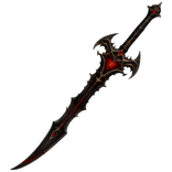 Black Red Demon Greatsword