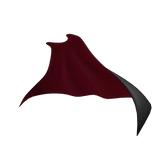 Black Red Large Cape