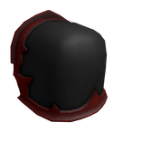 Black Red Traitor Praetorian Left Pauldron