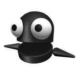 Black REPO Bot Backpack