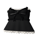 Black Ribbon Dress - 3.0