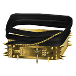 Black Right Shoulder Gold Armor