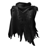 Black Ripped Cape