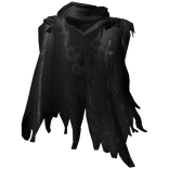 Black Ripped Cape