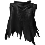 Black Ripped Cape